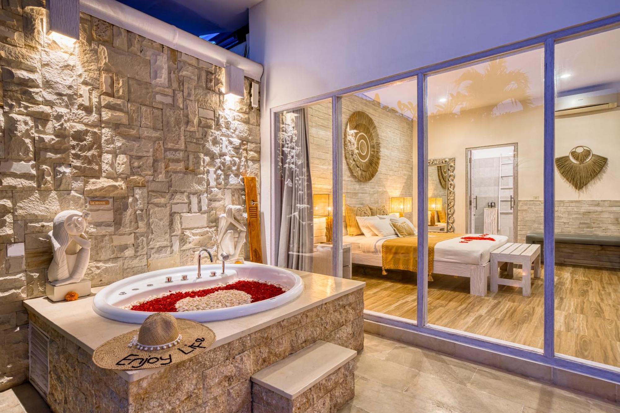 Legian Bali Cosy Villas Seminyak For Adults Only מראה חיצוני תמונה